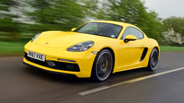 Porsche Cayman - front tracking